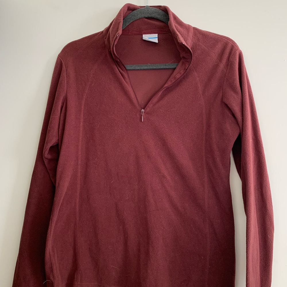 columbia half zip pullover